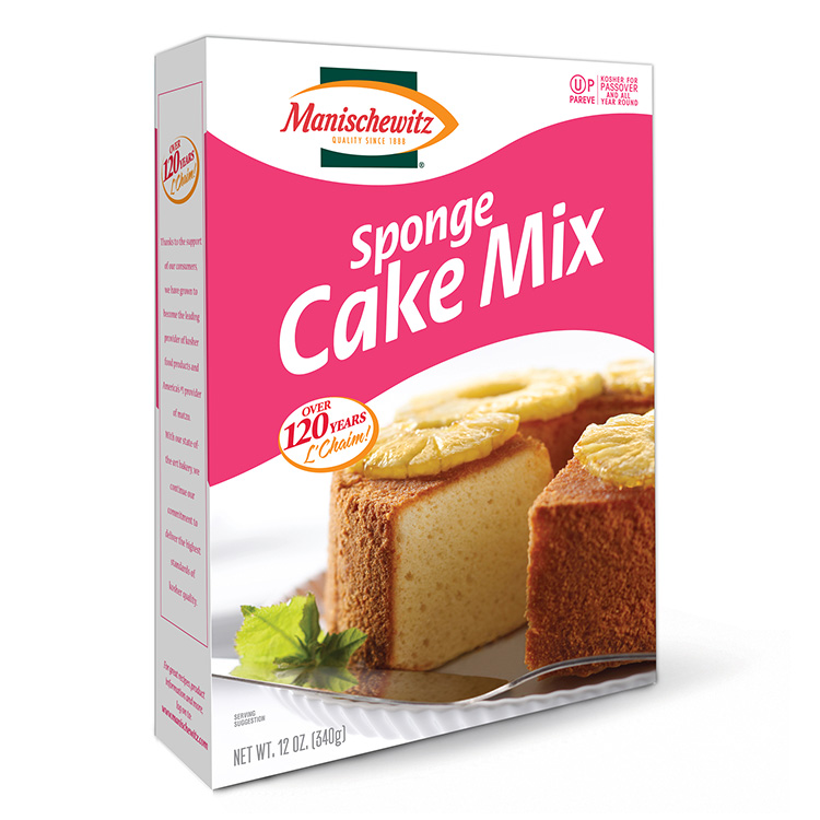 Sponge Cake Mix Manischewitz