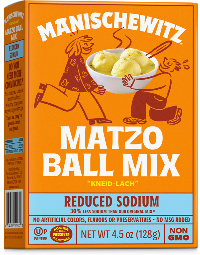 Reduced Sodium Matzo Ball & Soup Mix - Manischewitz