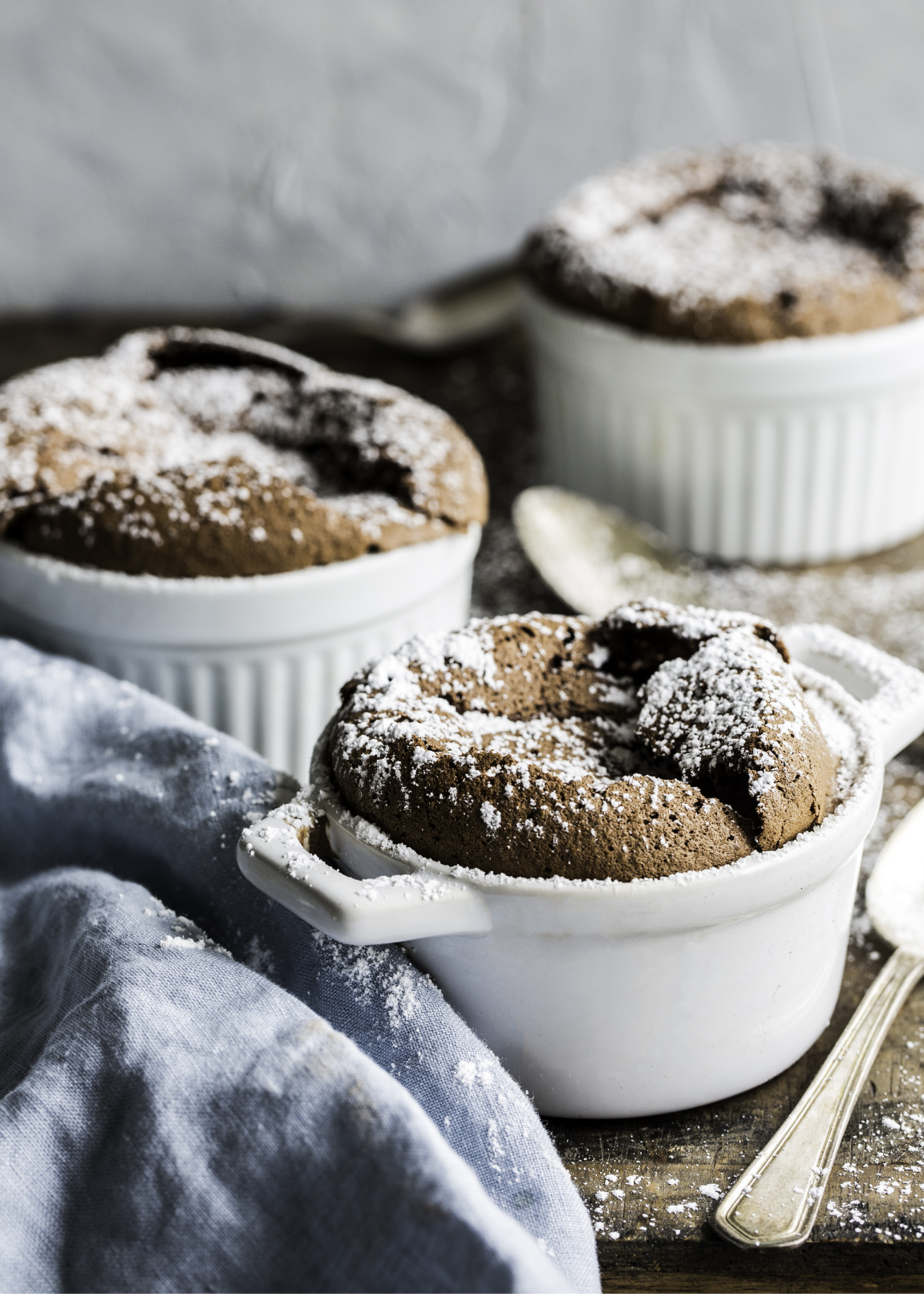 Mexican Chocolate Souffles - Manischewitz