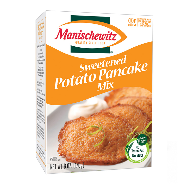 Sweetened Potato Pancake Mix Manischewitz