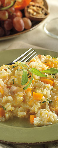 Butternut Squash and Turkey Sage Risotto - Manischewitz