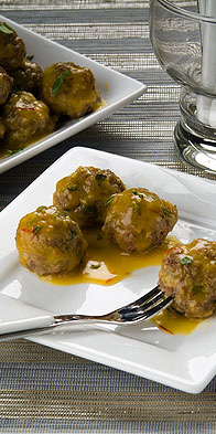 Cocktail Meatballs in Saffron Sauce - Manischewitz