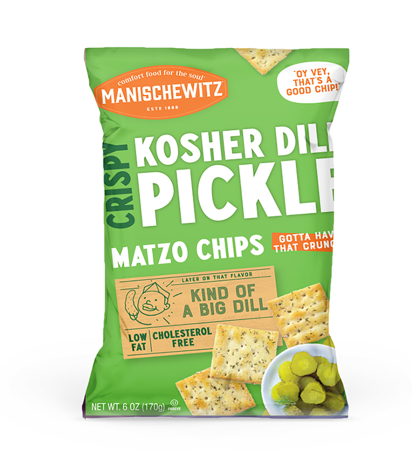 Matzo Chips - Kosher Dill Pickle - Manischewitz